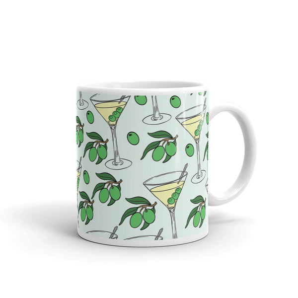 Martini White glossy mug