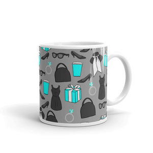 Tiffany & Co White glossy mug