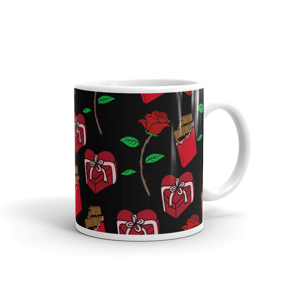 Valentine White glossy mug