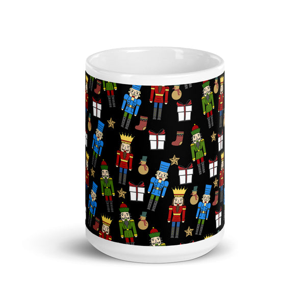 Nutcracker White glossy mug