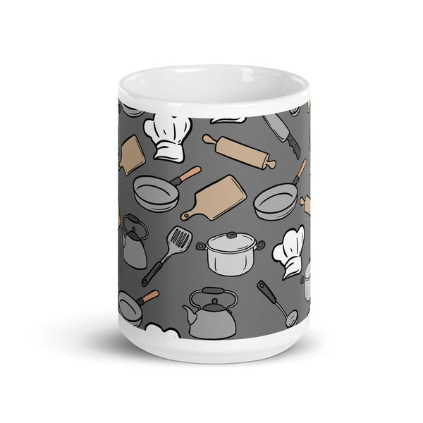 Chef White glossy mug