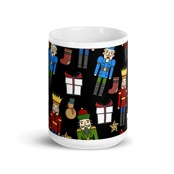 Nutcracker White glossy mug