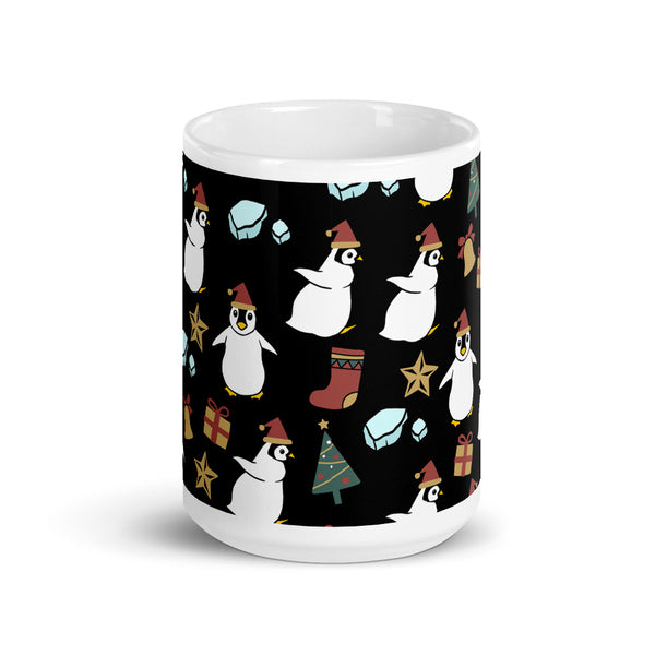 Penguin White glossy mug