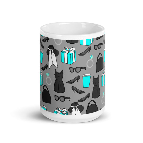 Tiffany & Co White glossy mug