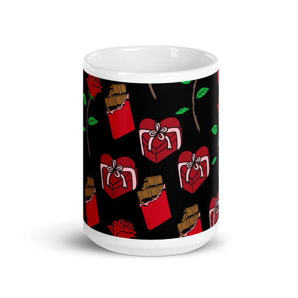 Valentine White glossy mug