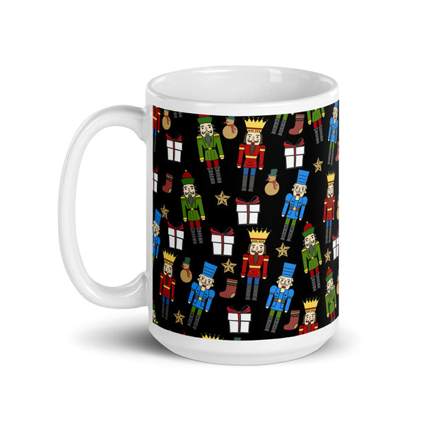 Nutcracker White glossy mug