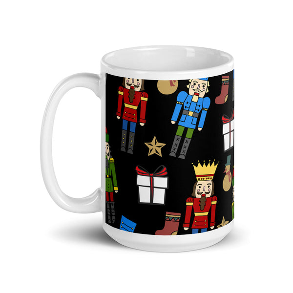 Nutcracker White glossy mug