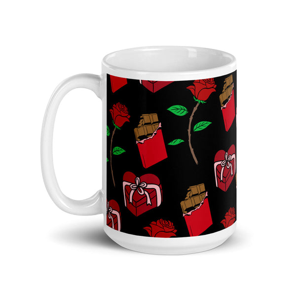 Valentine White glossy mug