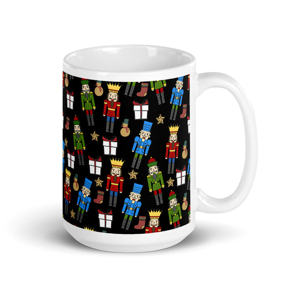 Nutcracker White glossy mug