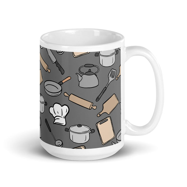 Chef White glossy mug