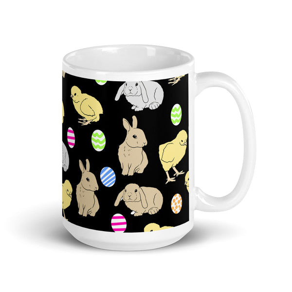 Easter White glossy mug