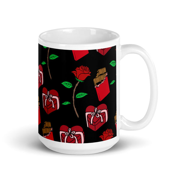 Valentine White glossy mug
